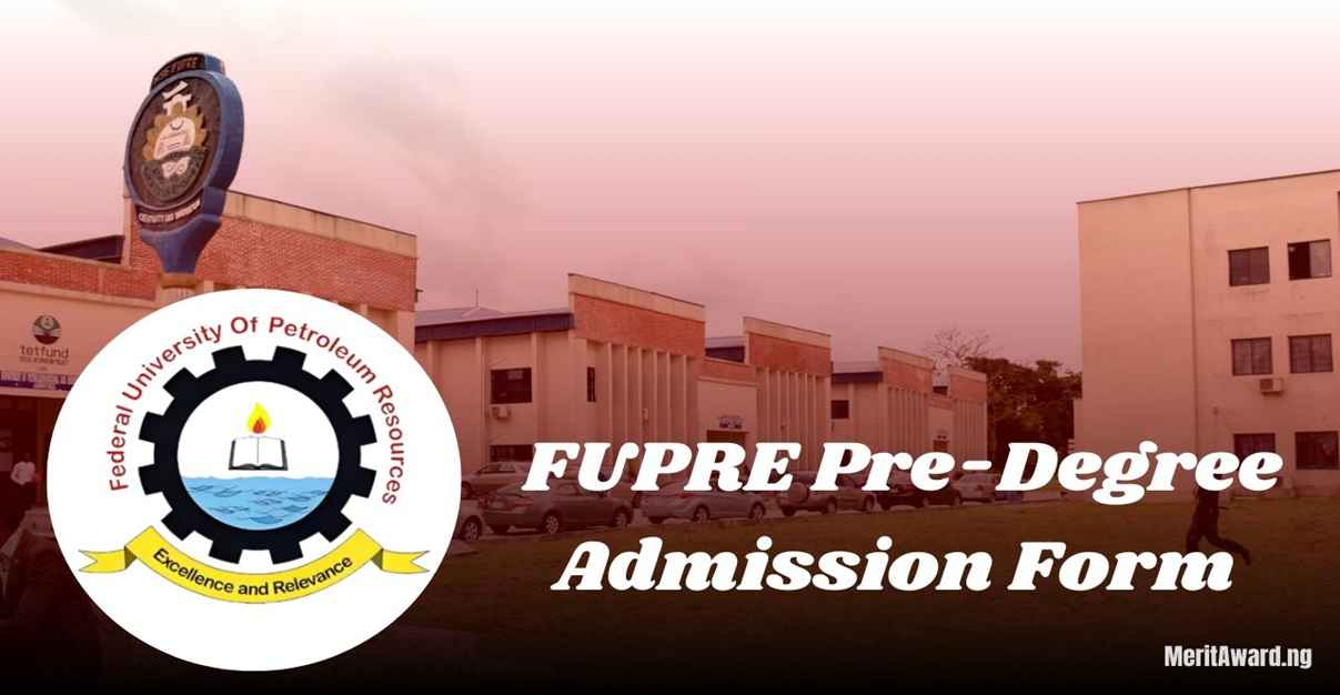 FUPRE pre-degree Admission form