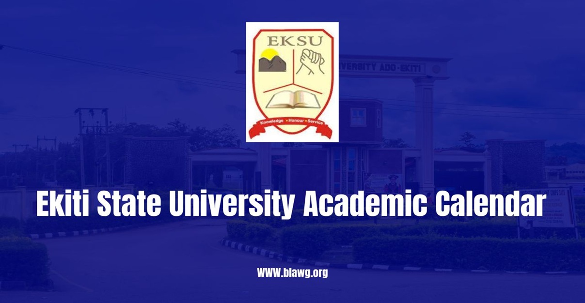 Ekiti State University Academic Calendar