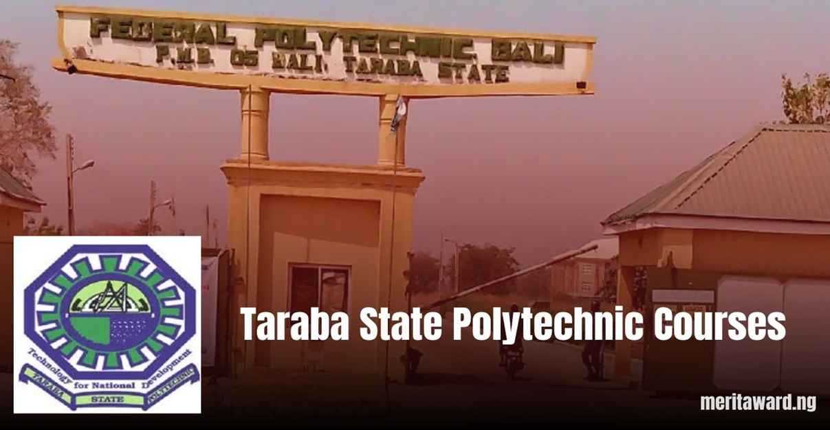 Taraba State Polytechnic Courses